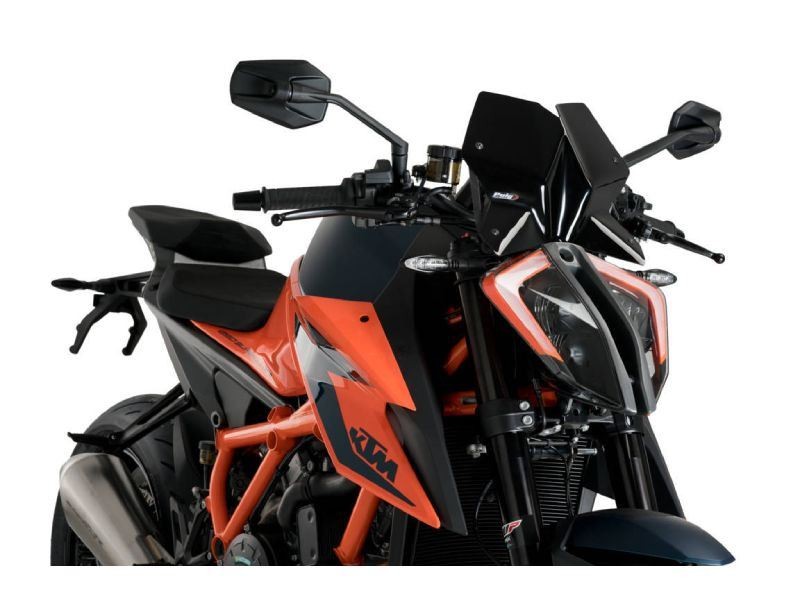 Puig Black New Generation Sport Screen KTM 1290 Super Duke RR 2022-2024