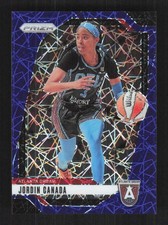 Jordin Canada 2024 Panini Prizm WNBA Blue Velocity Prizms #91