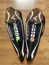 2 x Victor Badminton Schläger Thruster K 330...