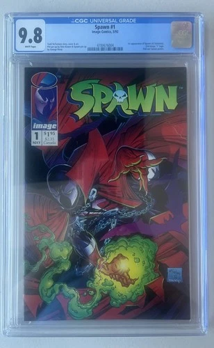 Spawn #1 Image Comics 1992 CGC GRADED 9.8