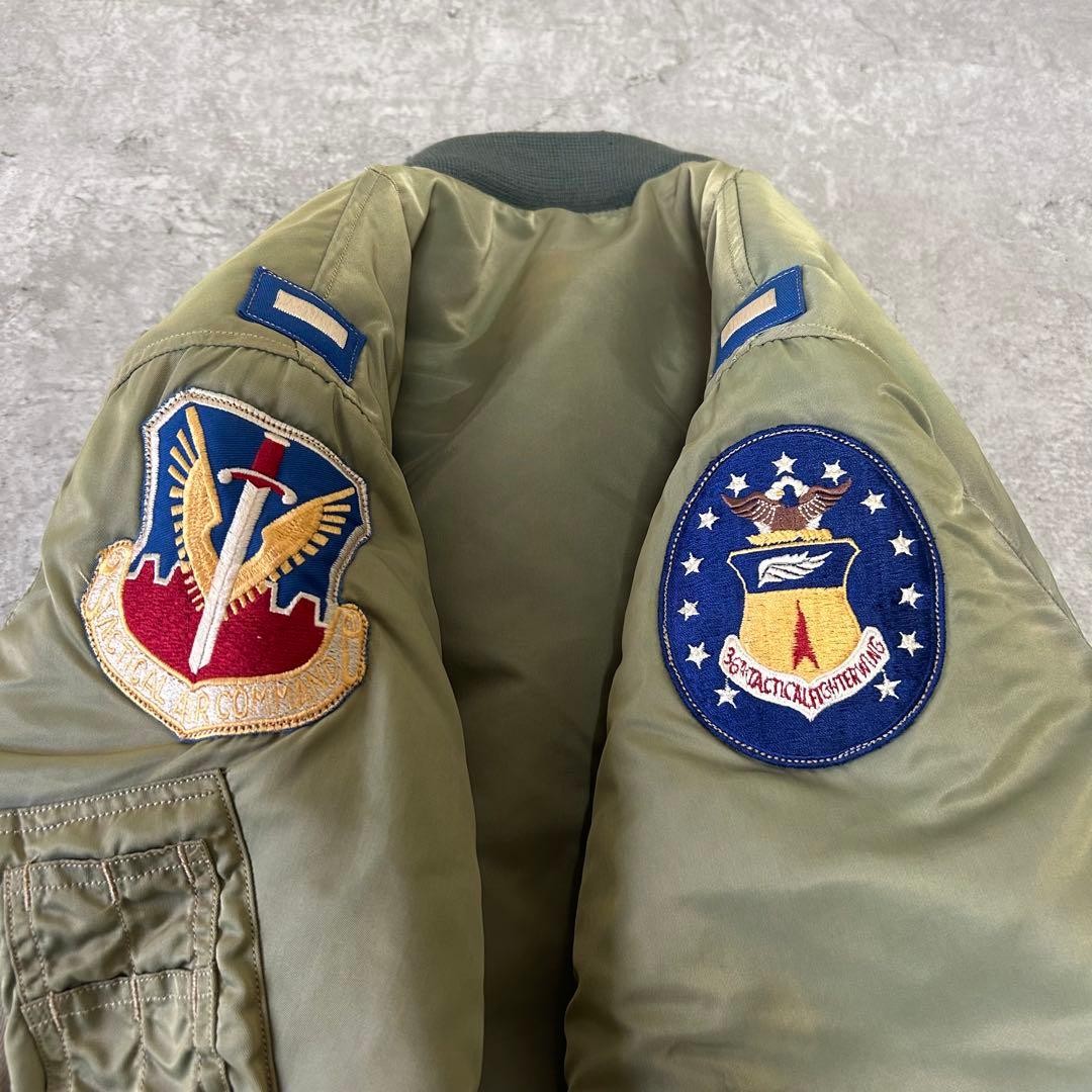 Used Buzz Rickson's Authentic Ma-1 Jacket Nylon O… - image 4