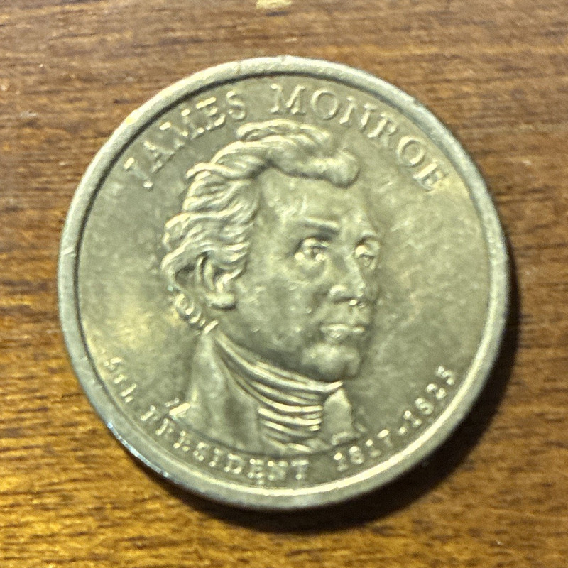 2008-P James Monroe Presidential $1 Coin Philadelphia Mint Business Strike