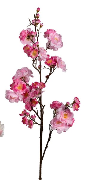 PfirsichblüTen Zweig Mit Vielen BlüTen Rosa Pink 90Cm Formano Kunstblumen F25-image