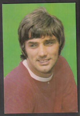 THOMPSON Stars of Football 1968 GEORGE BEST MANCHESTER UNITED N IRELAND 