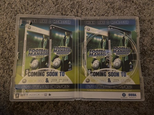 SEGA Football Manager 2005 & 2007 PC/MAC CD-ROM (2007 Box Only No instructions) - Picture 3 of 3