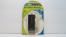 Uninex VS-990R Stereo Radio FM Scan Black Color Audio FM Stereo Scan Radio