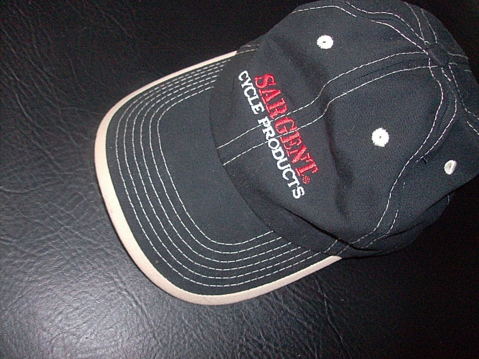 SARGENT Cycle Cap Hat Motorcycle Gem