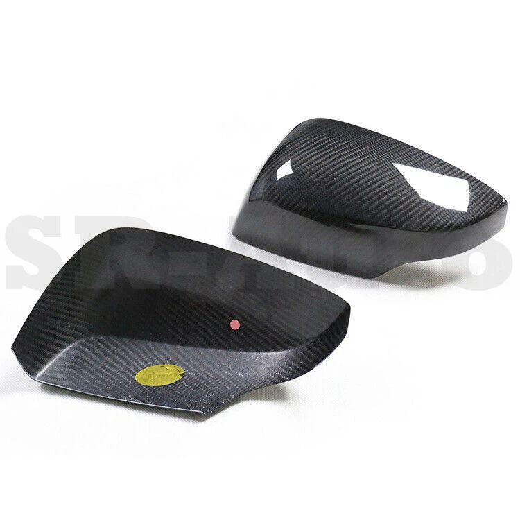 Tapa de cubierta de espejo de carbono real seco para SUBARU Impreza WRX STI 2015-20 LEVORG 2014+ Foto 2 de 4