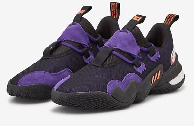 ADIDAS TRAE YOUNG 1 LOW SLIP-ON BASKETBALL TRAINERS MEN SHOES