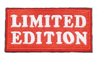 Limited Edition Rare Special 3.4'' Iron On Embroidered Patch for Clothing