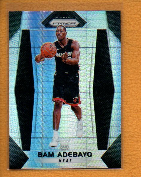 Bam Adebayo 2017-18 Panini Prizm BK Rookie Prizms Hyper RC #51