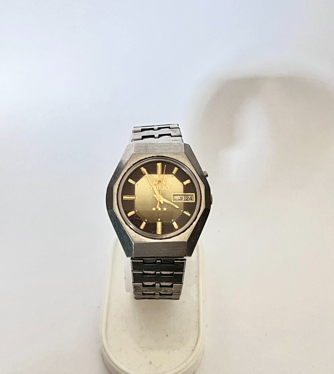 vintage ORIENT watch automatic CRYSTAL 3 stars original made