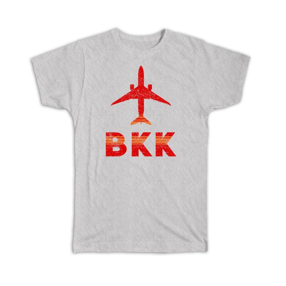 Gift T-Shirt : Thailand Suvarnabhumi Airport Bangkok BKK Travel Airline AIRPORT