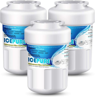 MWF Raplacement Compatible With GE SmartWater MWF, MWFP, HDX More Model (3PACK)