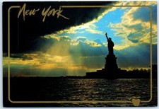 Postcard Statue of Liberty Liberty Island NYC New York USA North America