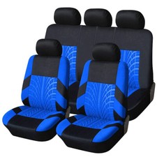 For Nissan Car 5 Seat Covers Premium Cloth Front Rear Full Set Protector Pad Mat