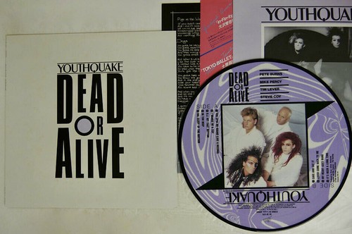 DEAD OR ALIVE Youthquake EPIC 30 3P-670 JAPANESE PICTURE DISC VIYL LP Pete Burns - Picture 1 of 2