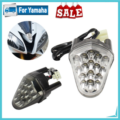Upper Head Fog Lamp LED Front Running Pilot Light For Yamaha YZF-R6 ...