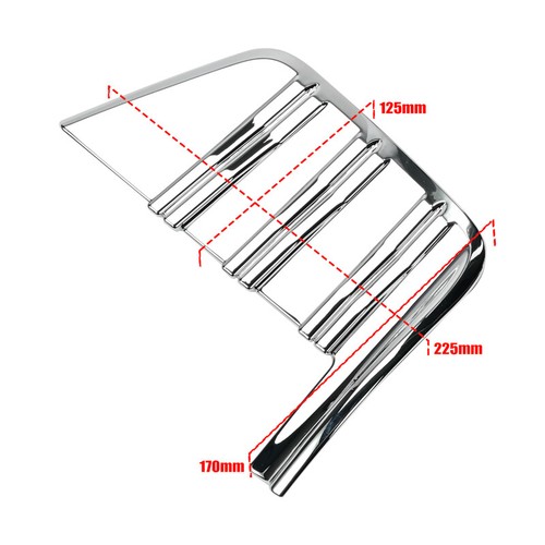 Chrome Front Fog Light Covers Trim Bezel For Chevy Silverado 1500 2019-2021 AS - Picture 3 of 9