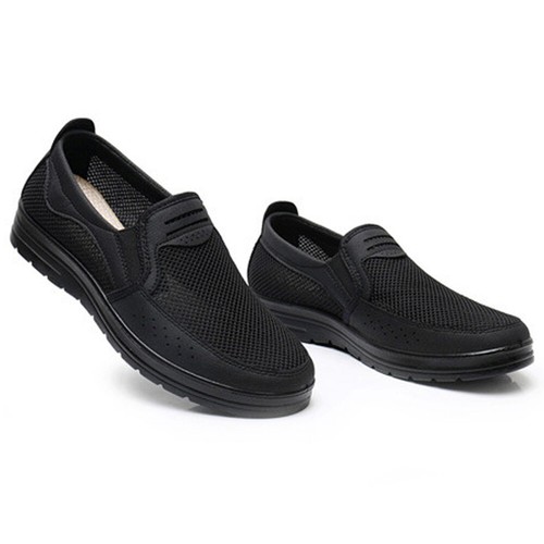 MENS WIDE FIT SLIP ON WALKING SHOES DRIVING LOAFERS MOCCASIN COMFORT CASUAL SIZE - Picture 11 of 22