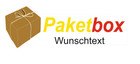 Parcel box sticker with text of choice, decal Rt86/14/4/44