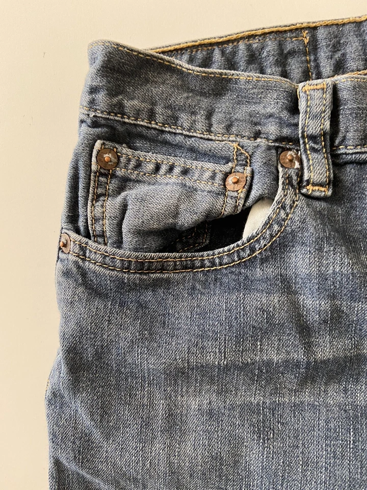 Ralph Lauren Polo Jeans Blue Bootcut Boys Size 24x23 Vintage EUC👖 - Image 4 of 4