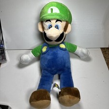 2017 Good Stuff Nintendo Super Mario - Luigi Plush 18"