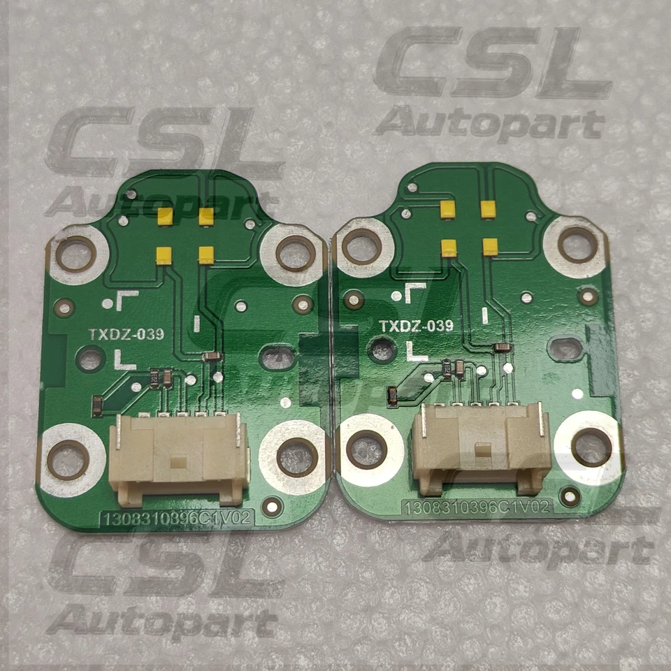 Red/Blue DRL LED Boards FOR Mercedes Benz W205 C-Class C300 C63 C400 C200 C63 Foto 3 de 3