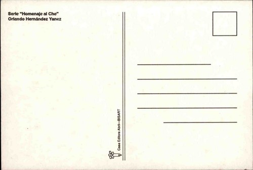 Politik u. Revolution Ernesto CHE Guevara Serienkarte "Homenaje al Che" Postcard - Picture 2 of 2