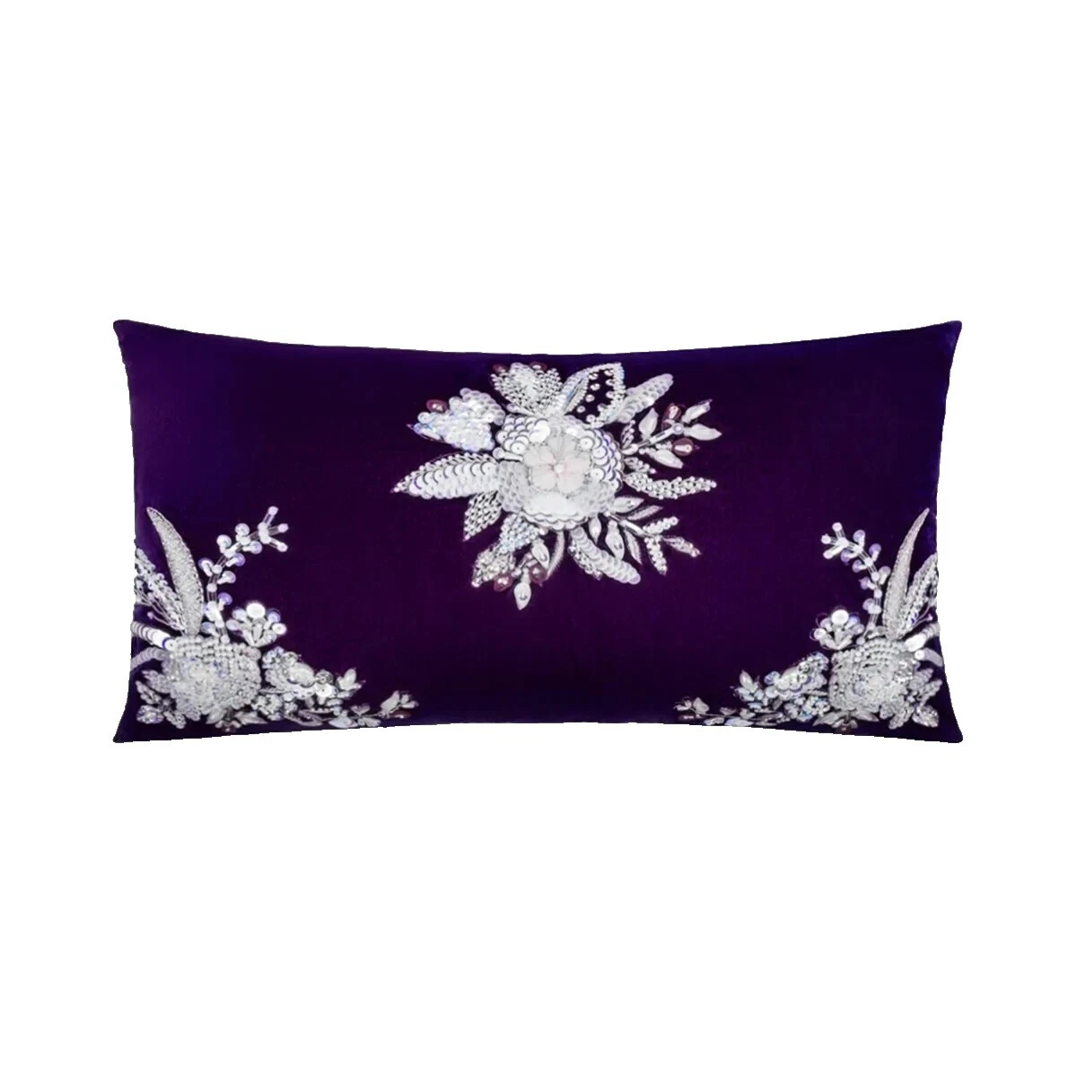 Cojín floral hecho a mano almohadas para decoración del hogar