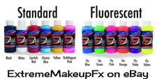 ProAiir Airbrush Face Body Paint Two Sets of 2 oz Bottles Starter  Fluorescent