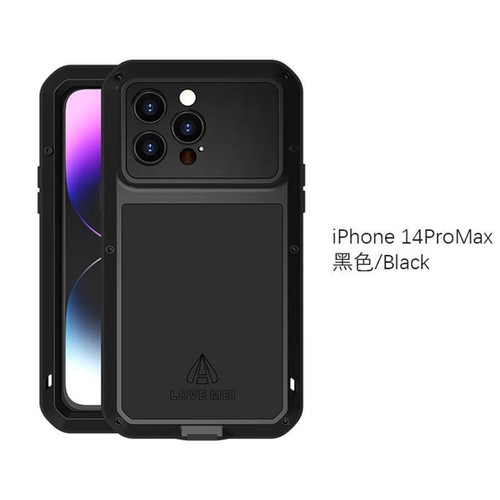 LOVE MEI Life Waterproof Hard Armor Case Screen Cover For iPhone 14 Pro Max Plus - Picture 13 of 30