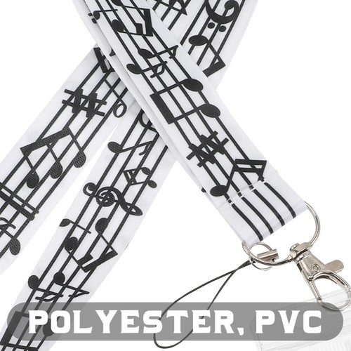 4 Pcs Notes Mobile Phone Lanyard Id Card Lanyards for Neck Man Adjustable - Zdjęcie 8 z 12