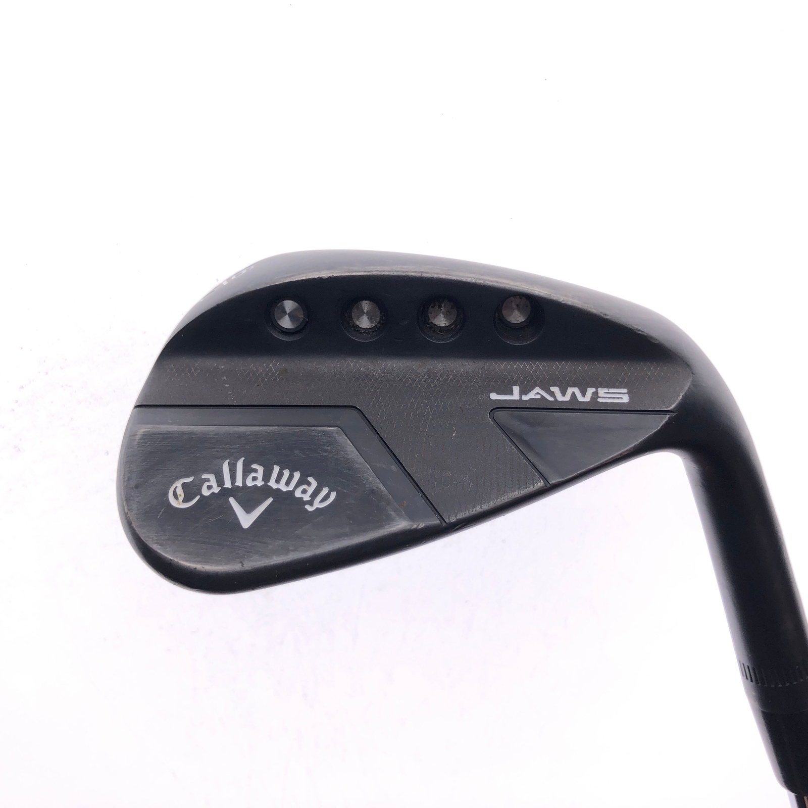 Mandíbulas Callaway usadas punta completa cuña arena negra / 56,0 grados / flexibilidad de cuña