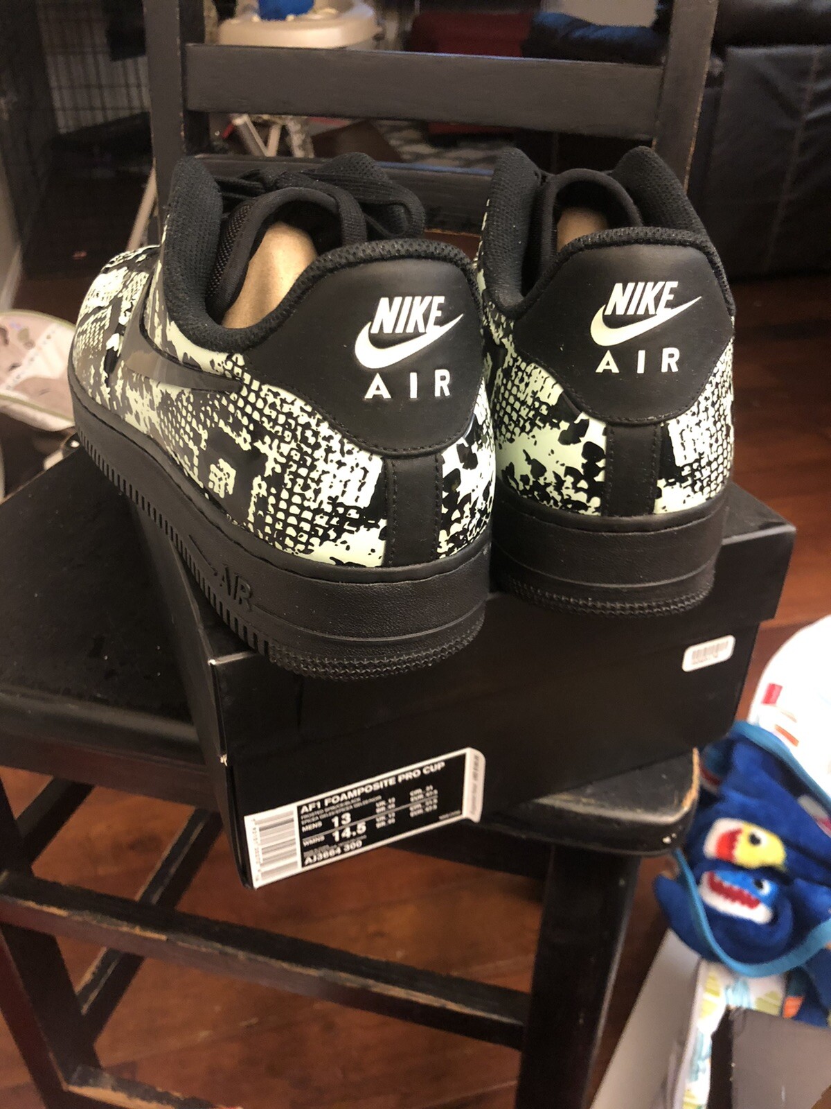 Size 13 - Nike Air Force 1 Foamposite Pro Cup Glow Snakeskin 2019 for sale  online | eBay