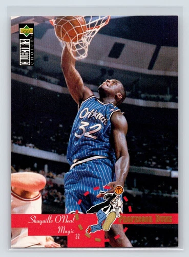1995-96 Upper Deck Collector's Choice Shaquille O'Neal Professor Dunk Magic #202