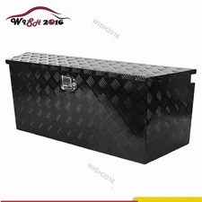 49 Inch Aluminum 5 Bar Pickup Truck Trailer Tongue Storage Tool Box Organizer
