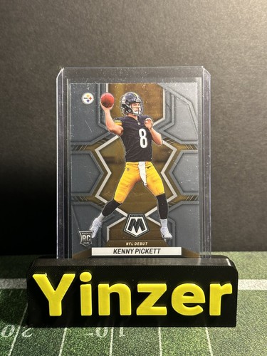 Kenny Pickett RC 2022 Panini Mosaic debut en la NFL #270 Steelers novato mariscal de campo - Imagen 3 de 3