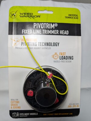 Weed Warrior  Pivotrim X3 Replacement Fixed Line High Impact Trimmer Head
