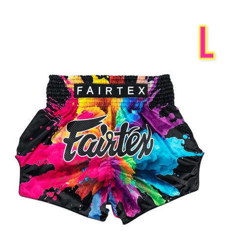 Fairtex Funky Soul Shorts Muay Thai Kick Boxing MMA Black BS1940 XS to 5XL - Picture 11 of 16