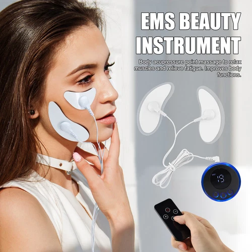 Dispositivo viso Electirc V EMS viso sottile a forma di V lifting viso antirughe - Foto 8 di 31