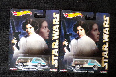 2 Hot Wheels Star Wars Dream Van XGW Panel Princess Real Riders MOC