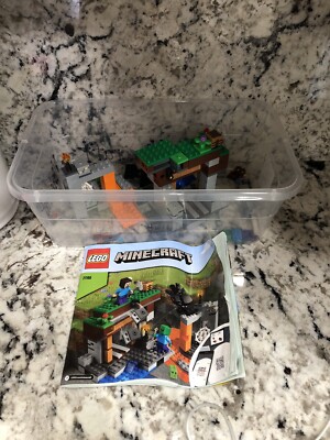 MINE トップス Amazon.com: LEGO Minecraft The Badlands Mineshaft Video Game Toy