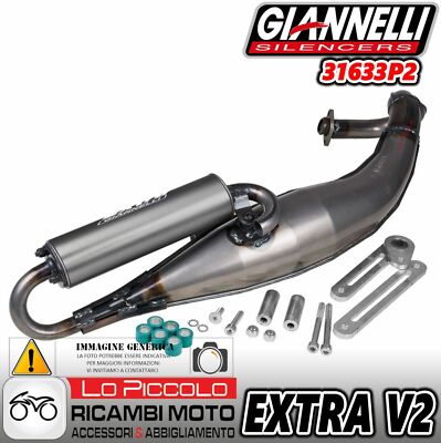 GIANNELLI EXTRA V2 expansion mufflera runner sp storm 50 cod.31633p2
