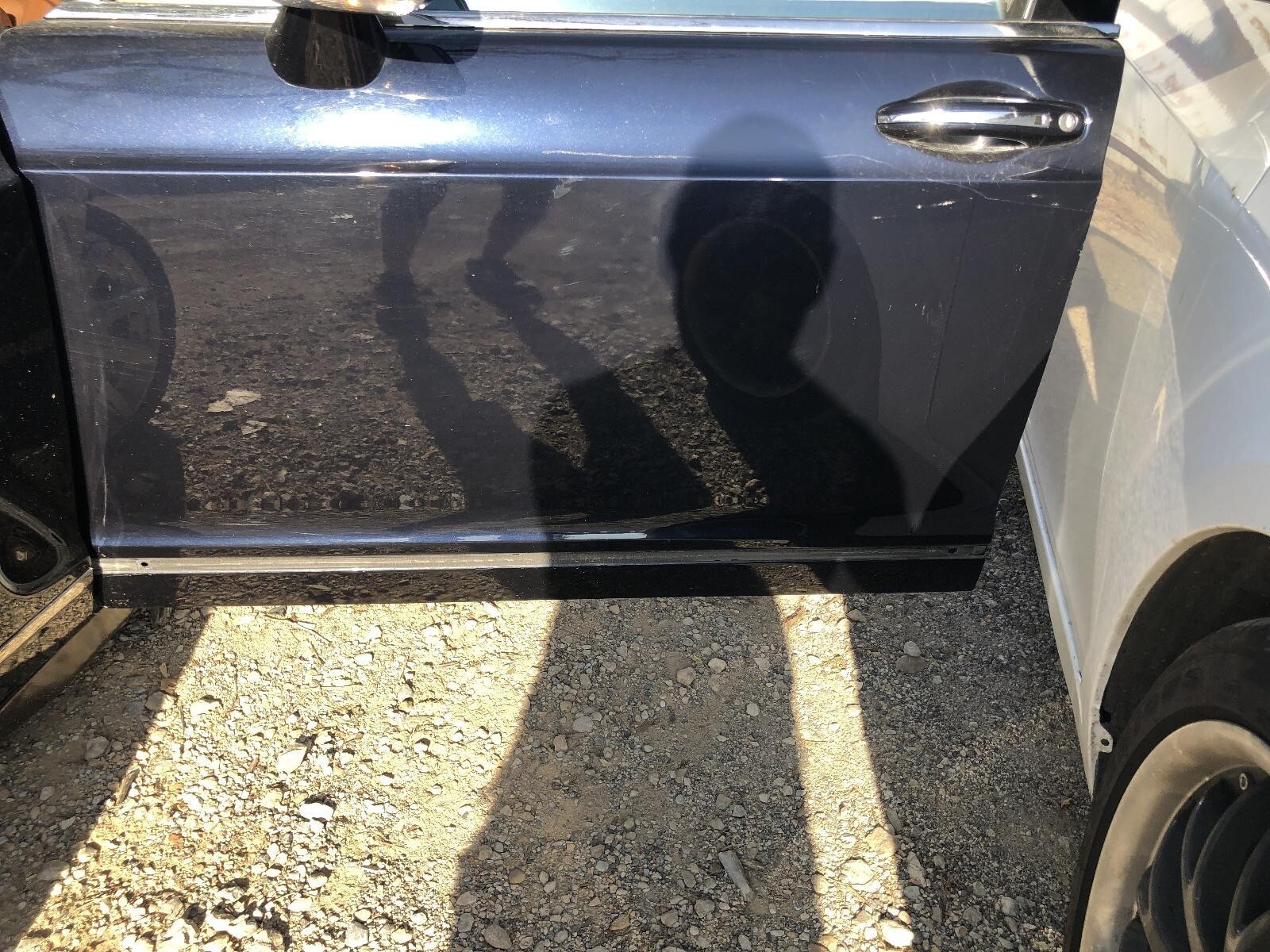 2006-2012 BENTLEY CONTINENTAL FLYING SPUR Front Left Driver Door Shell LR5W Blue