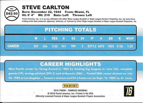 2016 Panini Donruss Baseball Inserts..You Pick!!..Swanson, Nola, Schwarber RC's - Picture 255 of 289