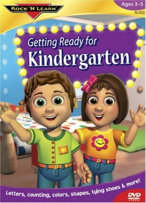 Rock 'N Learn: Getting Ready for Kindergarten, DVD NTSC, Color, Closed-captioned