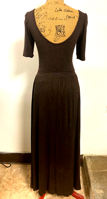 anthropologie bordeaux maxi dress Bordeaux Slim V-Neck Maxi Dress