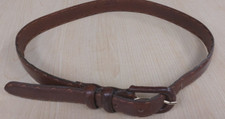 The Limited Women's Genuine Leather Belt Brown made in ITALY size M - 36"