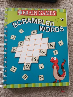 Brain Games Scrambled Words Book Ebay
